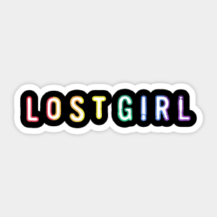 Lost Girl - Rainbow Sticker